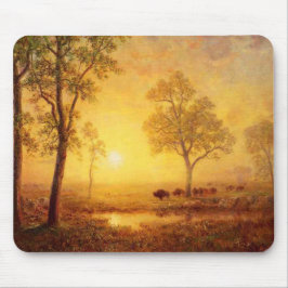 Bierstadt Albert Solnedgång på berget Musmatta