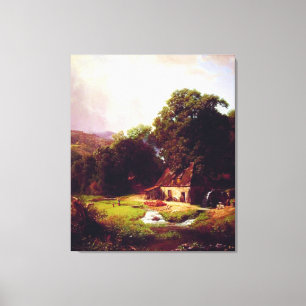 Bierstadt Albert the Old Mill Canvastryck