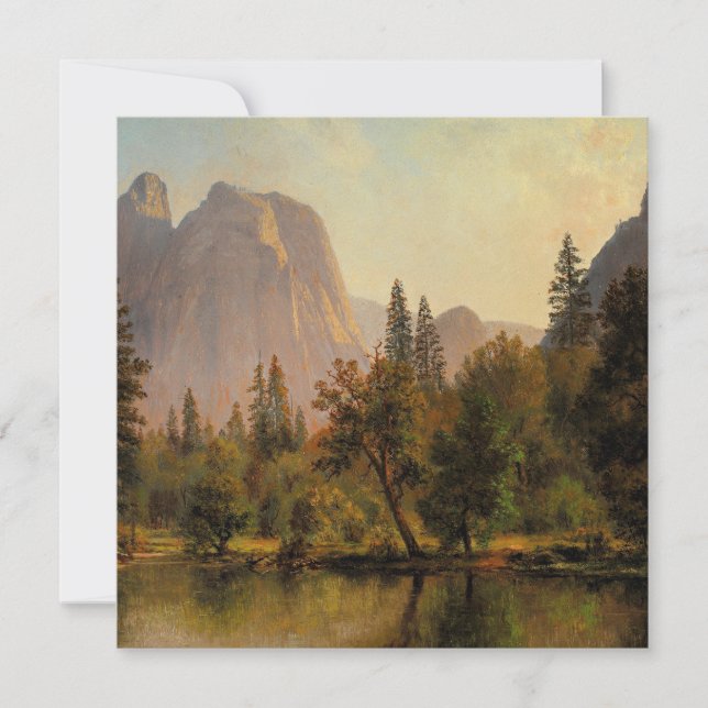 Bierstadt - Cathedral Sten, Yosemite Valley (Framsida)