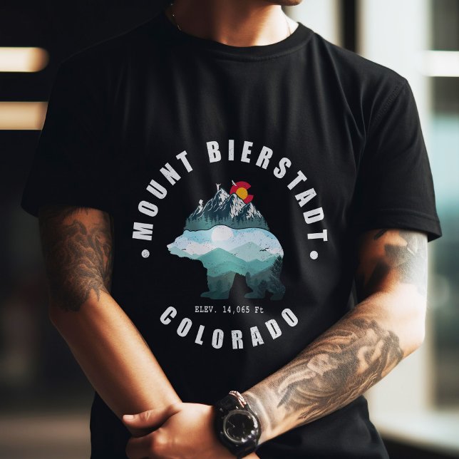 Bierstadt Colorado 14ers Fourteener klättring T Shirt (Skapare uppladdad)