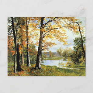 Bierstadt - En tyst Sjö Vykort