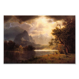 Bierstadt Estes Park Colorado Fototryck