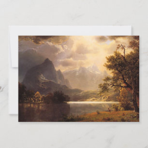Bierstadt Estes Park Colorado Inbjudningar