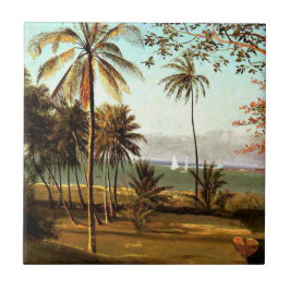Bierstadt - Florida Scene Kakelplatta