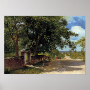 Bierstadt - Gata i Nassau Poster