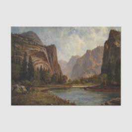 Bierstadt Grind of Yosemite Painting