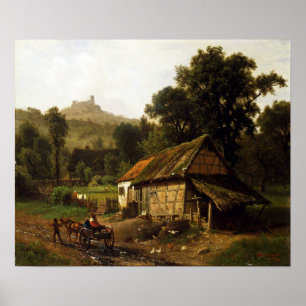 Bierstadt - i fotgängarna poster