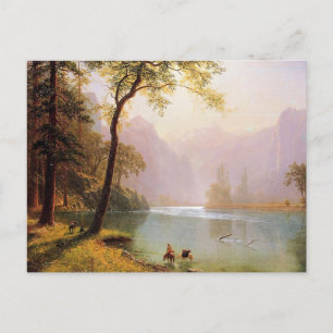 Bierstadt - Kerns River Valley, Kalifornien Vykort
