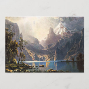 Bierstadt Lake Tahoe inbjudningar