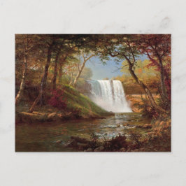 Bierstadt Minnehaha Falls målning Vykort