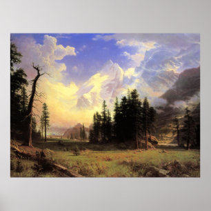 Bierstadt - Morteratsch Glacier Poster