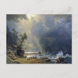 Bierstadt Puget Ljud Pacific Kusten Painting Vykort