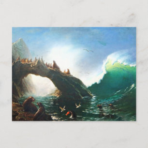 Bierstadt San Francisco Sälar vykort
