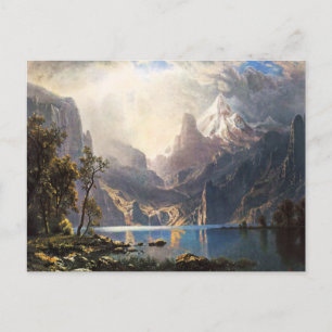 Bierstadt Sjö Tahoe Postcard Vykort