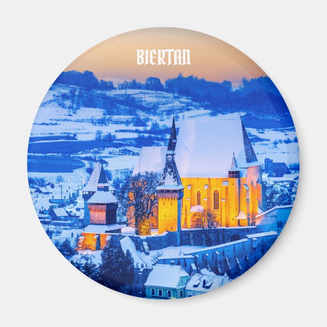 Biertan, Transylvania Magnet (Framsidan)