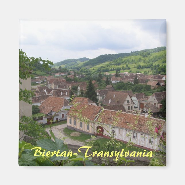Biertan-Transylvania Magnet (Framsidan)