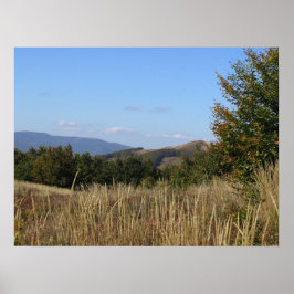 Bieszczady-bergen Poster