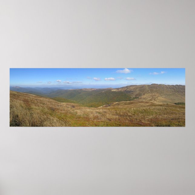 Bieszczady panorama poster (Framsidan)
