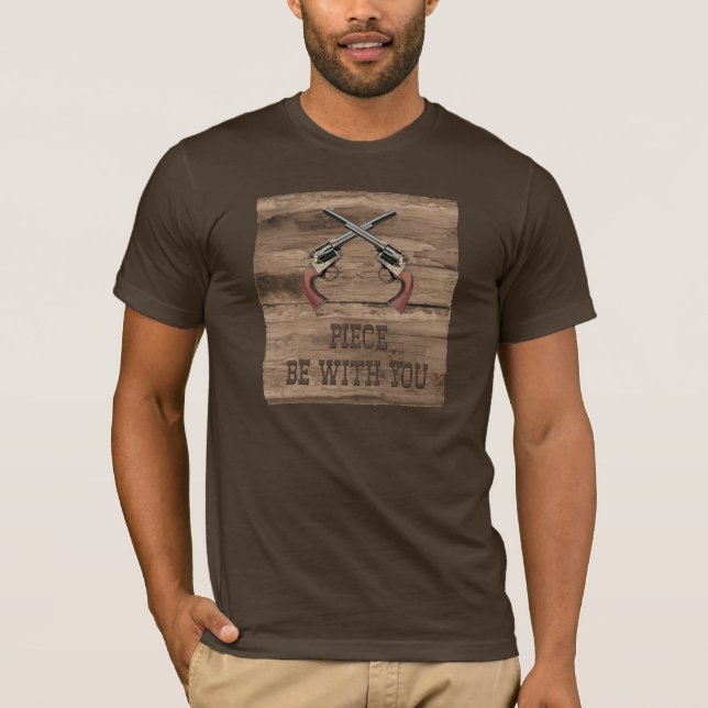 Biet är med dig vapenskjortan tee shirt (Framsida)