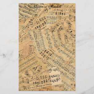 Biet av Vintage Music ID389 Brevpapper