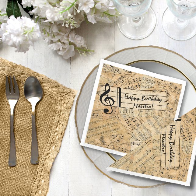Biet av Vintage Music IDE389 Pappersservett (Skapare uppladdad)