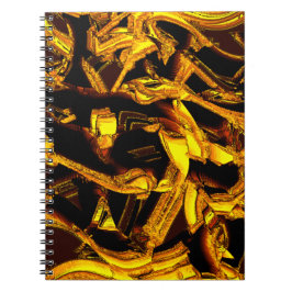 Biet eller bagass av dehydratiserat tangerinskal anteckningsbok