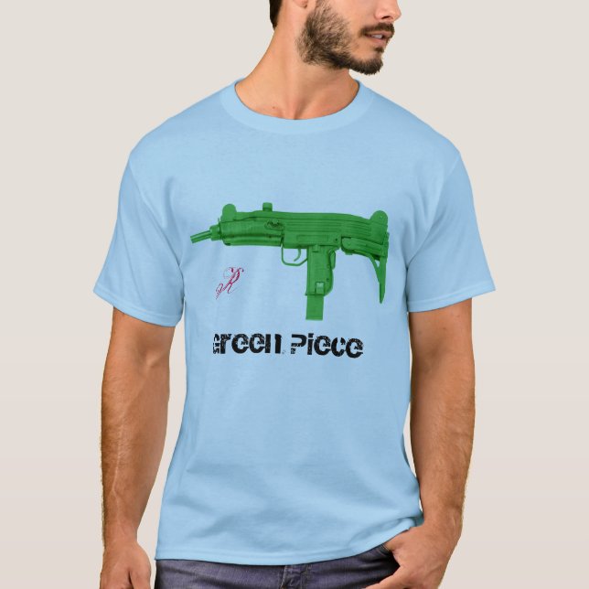 biet för uziroligtgrönt, R Tee Shirt (Framsida)