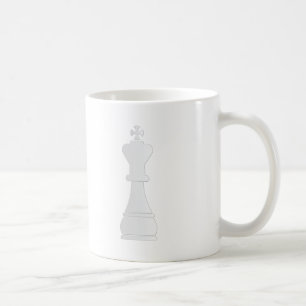 Biet för vitkungschack kaffemugg