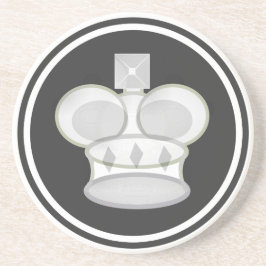 Biet för vitkungschack underlägg sandsten