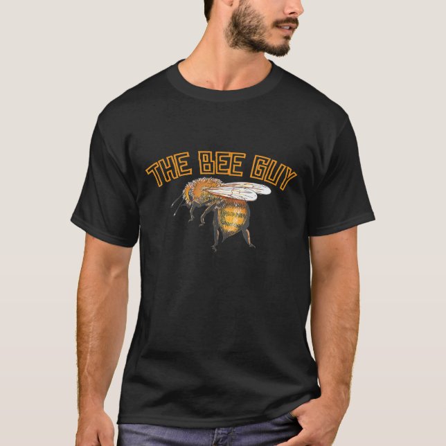 Biet Guy I biodling Honungsbin Honeybee B. Vilden  T Shirt (Framsida)