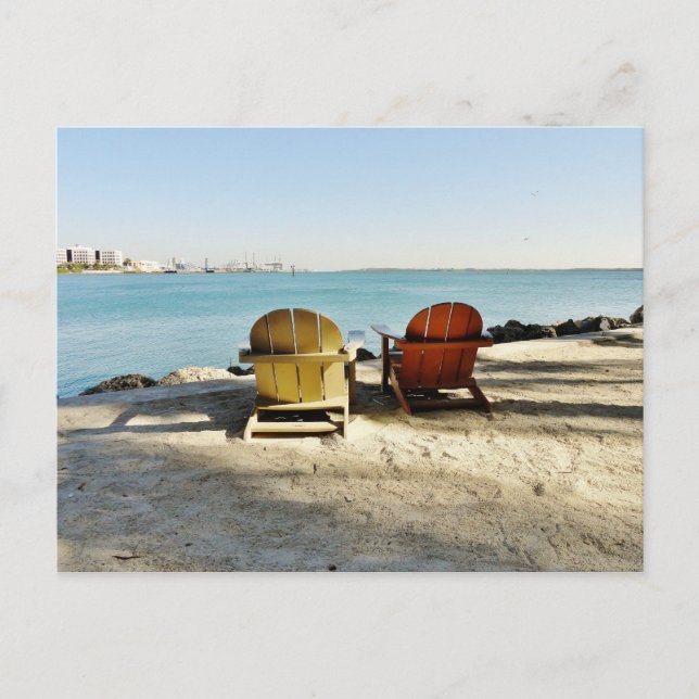 Biet i Miami vykort i centrala staden (Framsida)