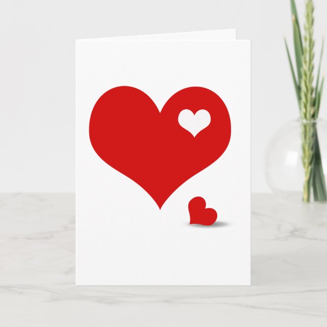 Biet i mitt hjärta helgkort (Framsida)