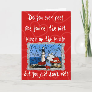 Biet i pusslet helgkort