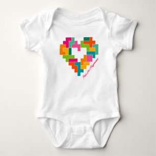 Biet, Kärlek & Polyominoes Baby Shirt T