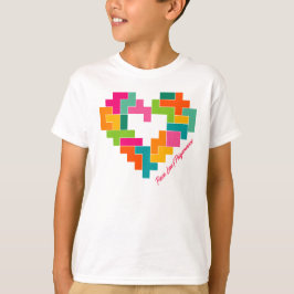 Biet, Kärlek & Polyominoes Boys Shirt T Shirt