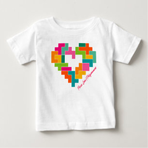 Biet, Kärlek & Polyominoes Småbarn Shirt T