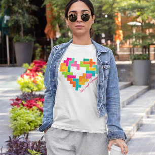 Biet, Kärlek & Polyominoes Womens Shirt T