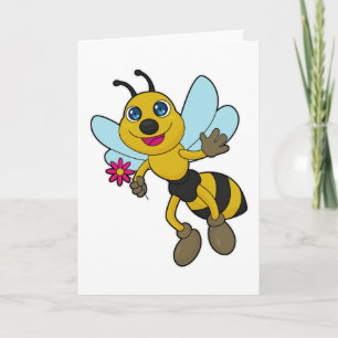 Biet med blomma kort