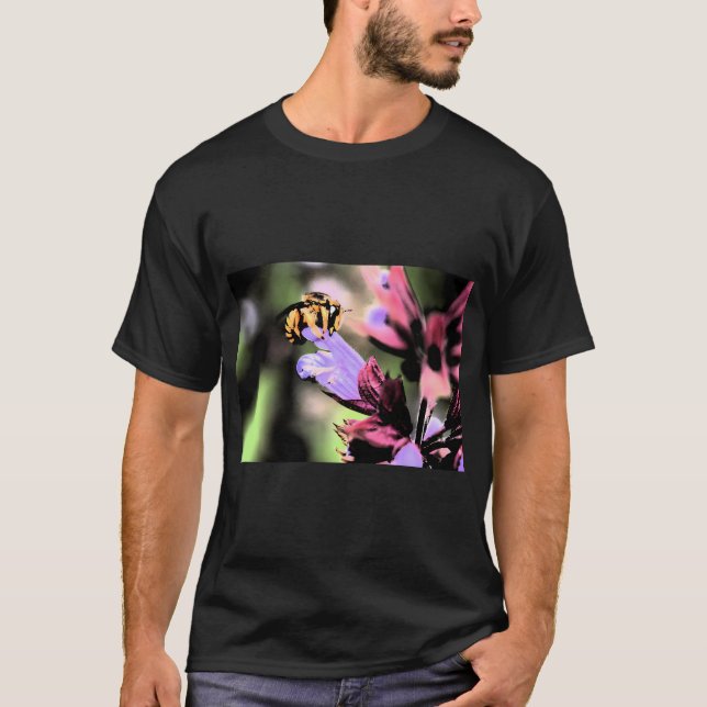 Biet och blomman t shirt (Framsida)