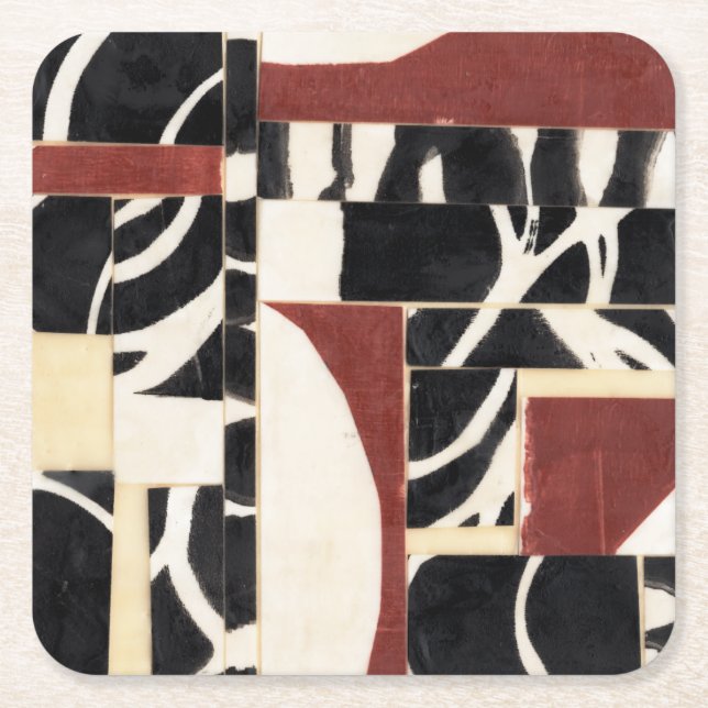 Biet och delar I Underlägg Papper Kvadrat (Framsidan)