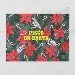 Biet på Earth Gun jul Helg Vykort