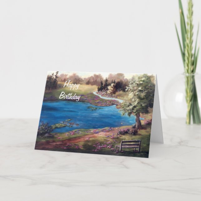 Biet på himlens födelsedag kort (Framsida)