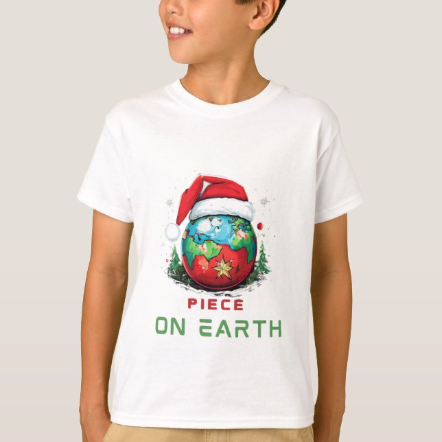 Biet på Jul på jorden T Shirt (Framsida)