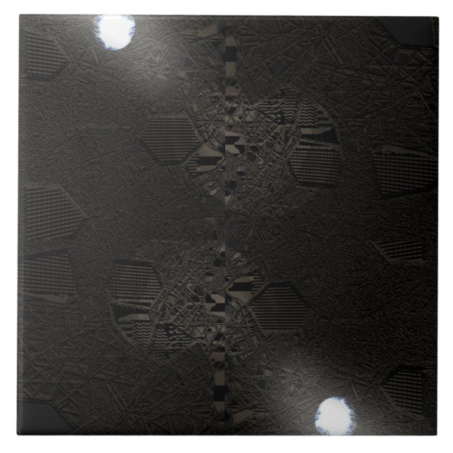 Biet på planeten yta med måne-mantelkeramik t kakelplatta (Framsidan)