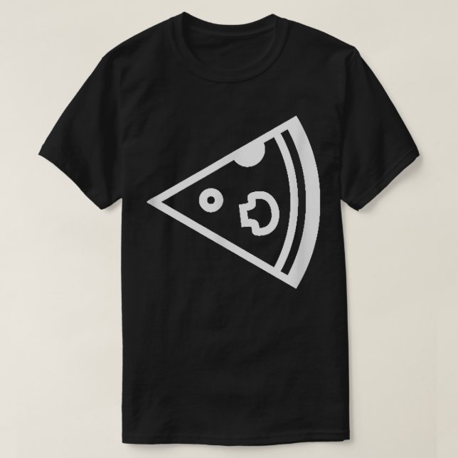 Biet Pizza Slice Par 10052294 saknas T Shirt (Design framsida)