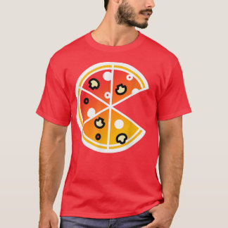 Biet Pizza Slicefunny Par Pizza S 100 saknas T Shirt