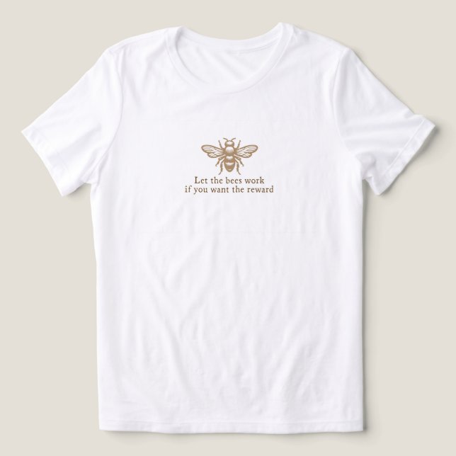 Bietri-blandningströja T Shirt (Design Framsida)
