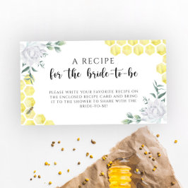 Biets blommigt - Mottagare för den brud som ska Tilläggskort