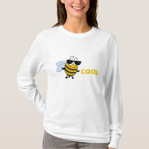Biets Coola Lustigt Trendig Bee Anpassade Girl T Shirt