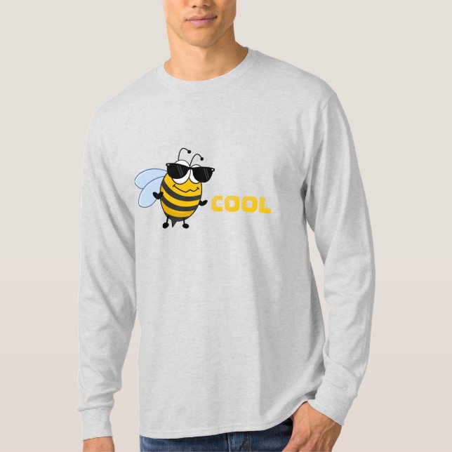 Biets Coola | Trendiget Bee Anpassade Manar T Shirt (Framsida)